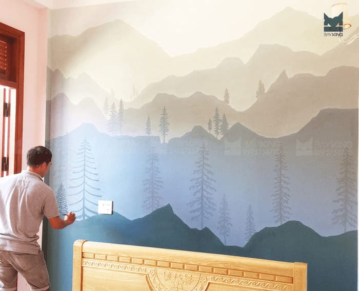 Phòng ngủ của bạn sẽ trở nên sống động và đặc biệt hơn khi được trang trí bằng những bức tranh tường tuyệt đẹp. Bằng cách kết hợp những màu sắc và hình ảnh phong phú, chúng tôi sẽ tạo ra một không gian yên bình và thoải mái để bạn có thể thoải mái nghỉ ngơi.
